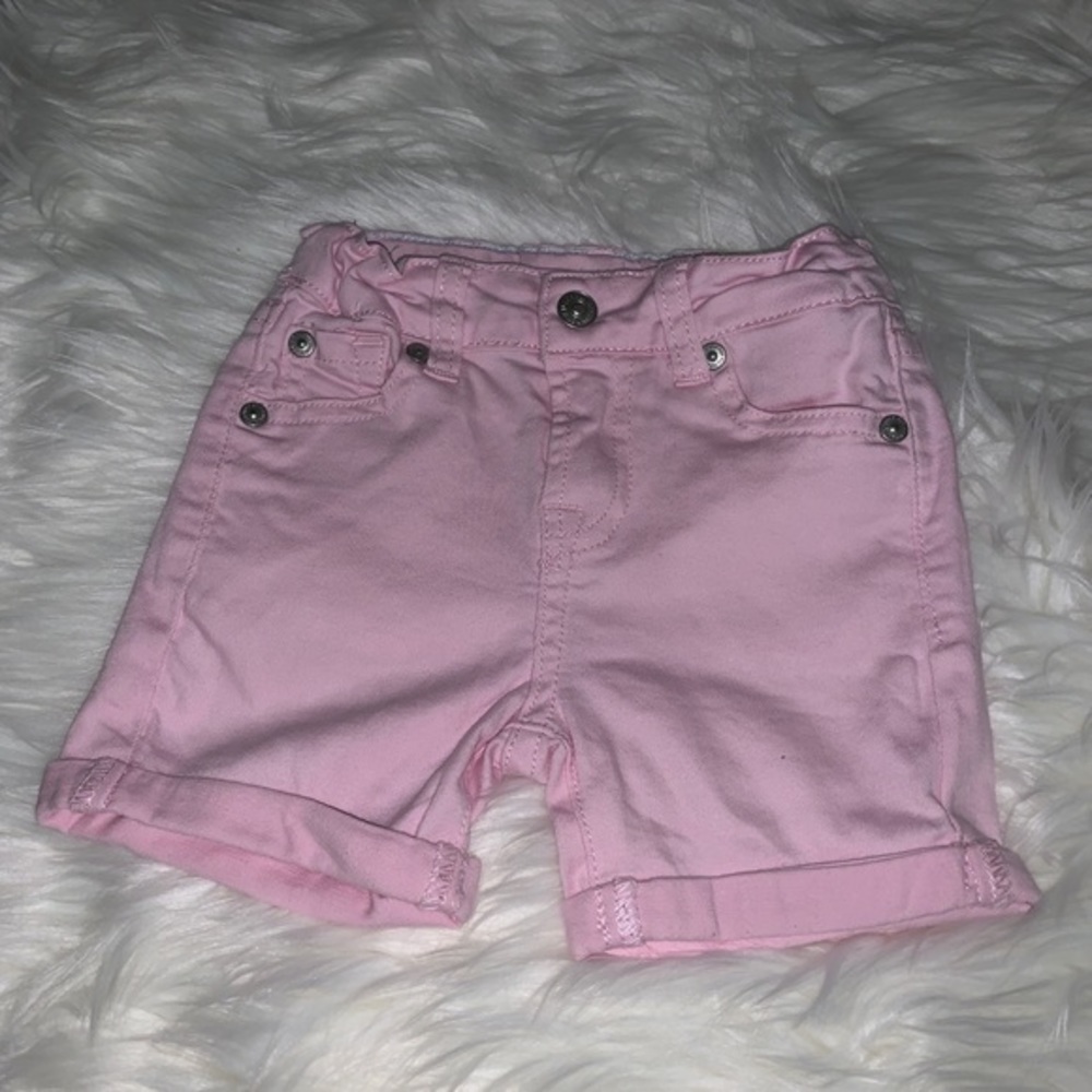 7 for all mankind pink shorts - 4T